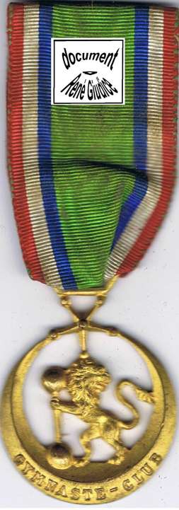 Médaille Gymnase-Club